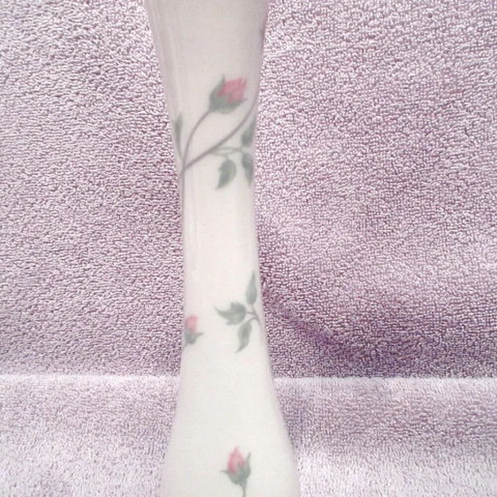 Vtg Lenox Porcelain Bud Vase 24K Gold Trim Rose Manor Cottagecore Boho Regency